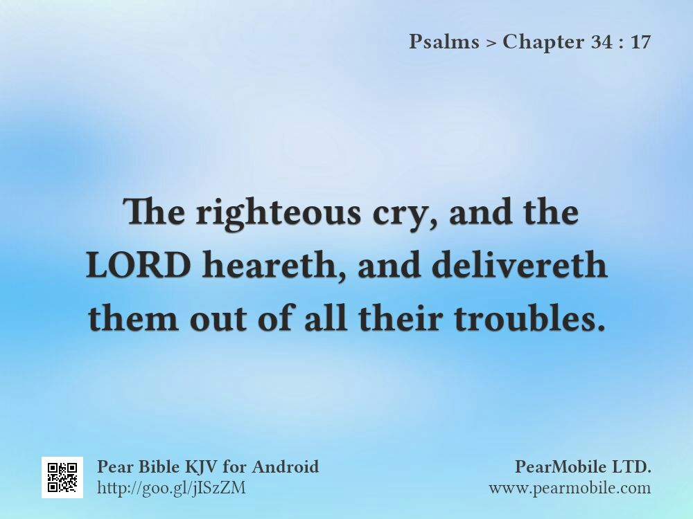 Psalms, Chapter 34:17